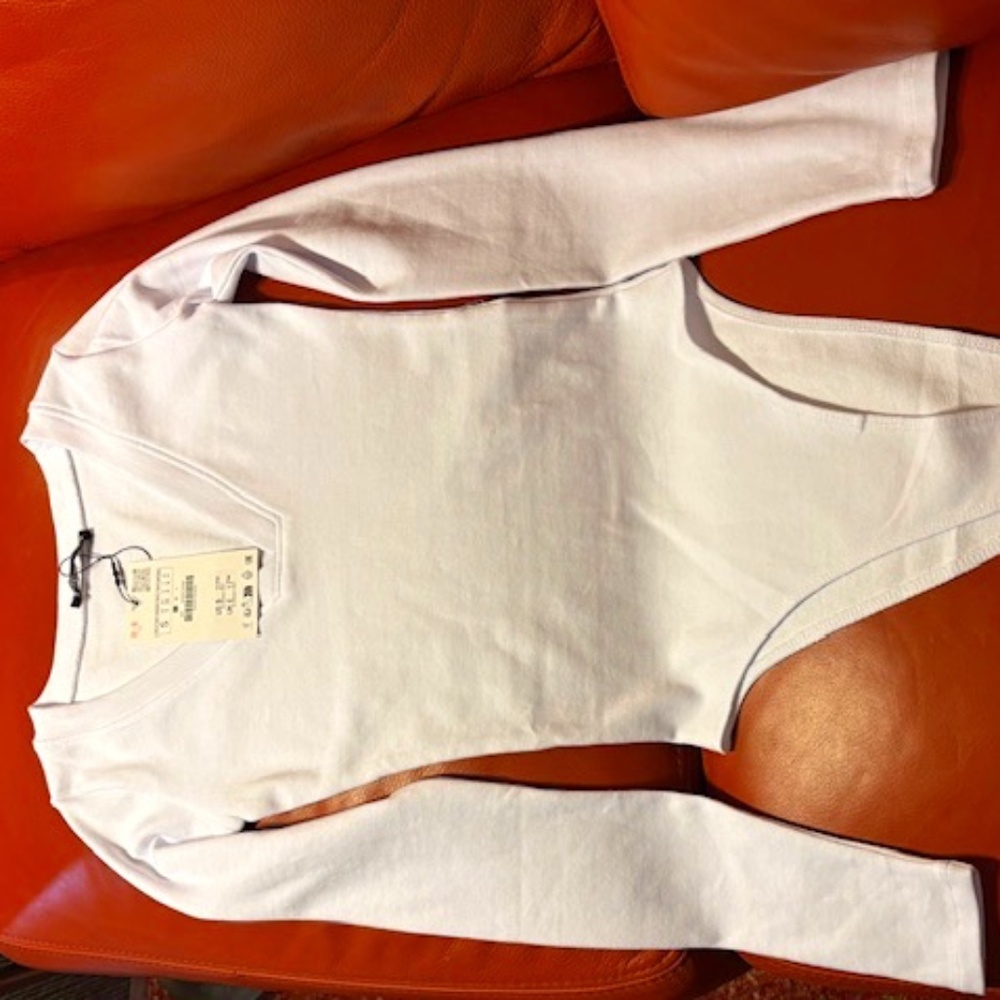 Zara long sleeve bodysuit NEW WITH TAGS!!